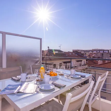 Rooftop At Palais De La Buffa - Happy 公寓 *