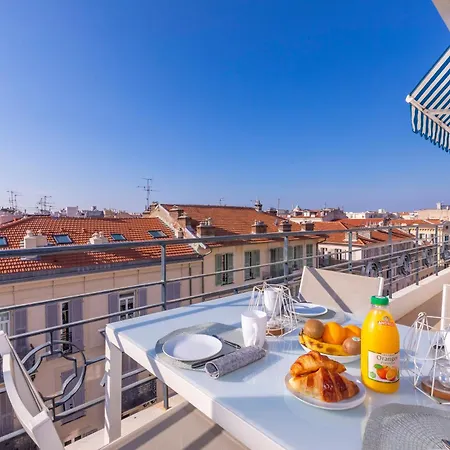 Rooftop At Palais De La Buffa - Happy 公寓 尼斯